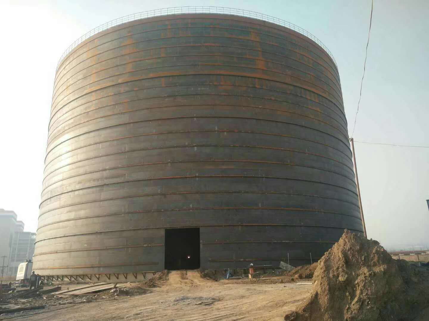 安图承建大型钢板库的好处及原理