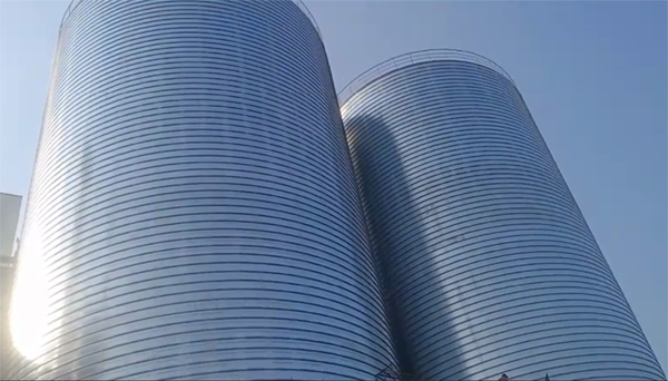 安图2座混凝土高架卷板仓