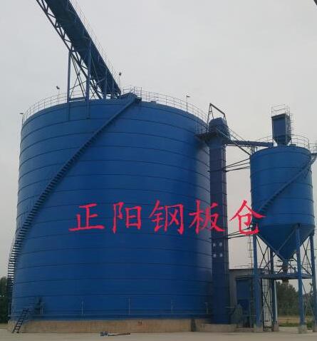 安图大型矿粉钢板库